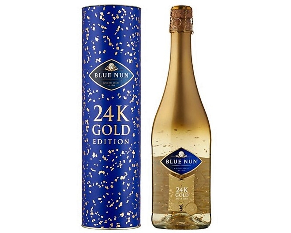Blue Nun Gold Edition - aranylapos, édes pezsgő 0,75 11% pdd